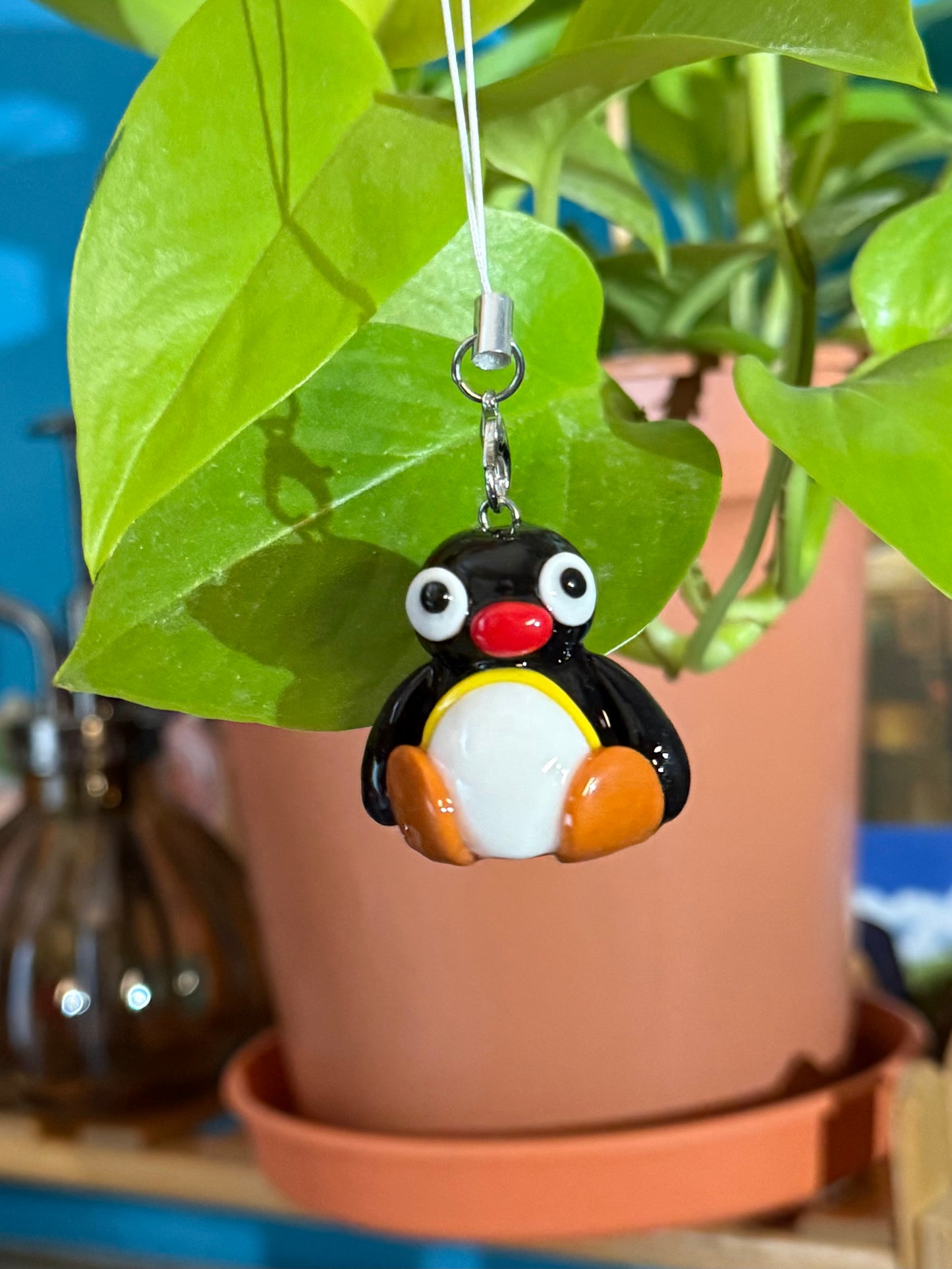 pingu phone charm