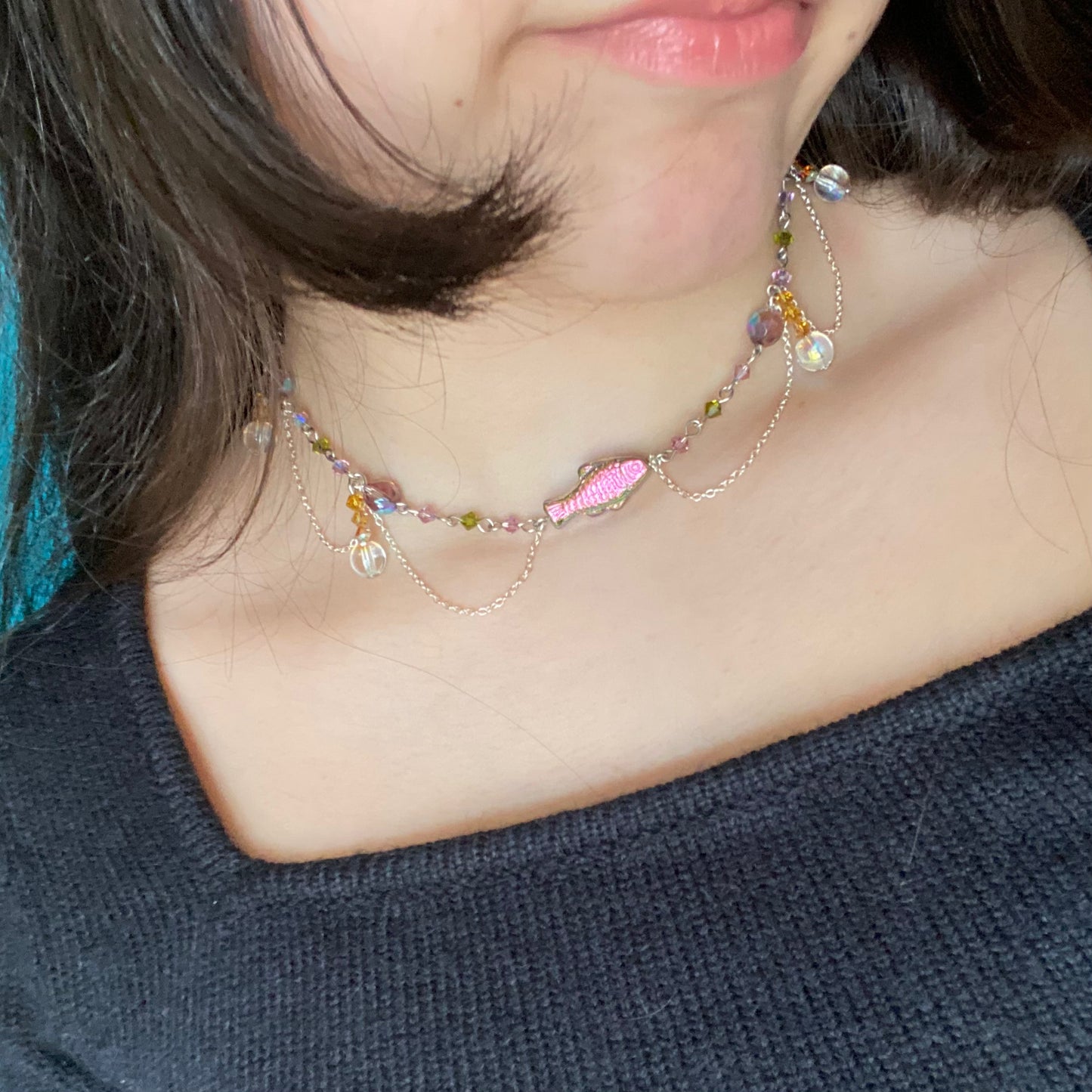 lil fishy necklace