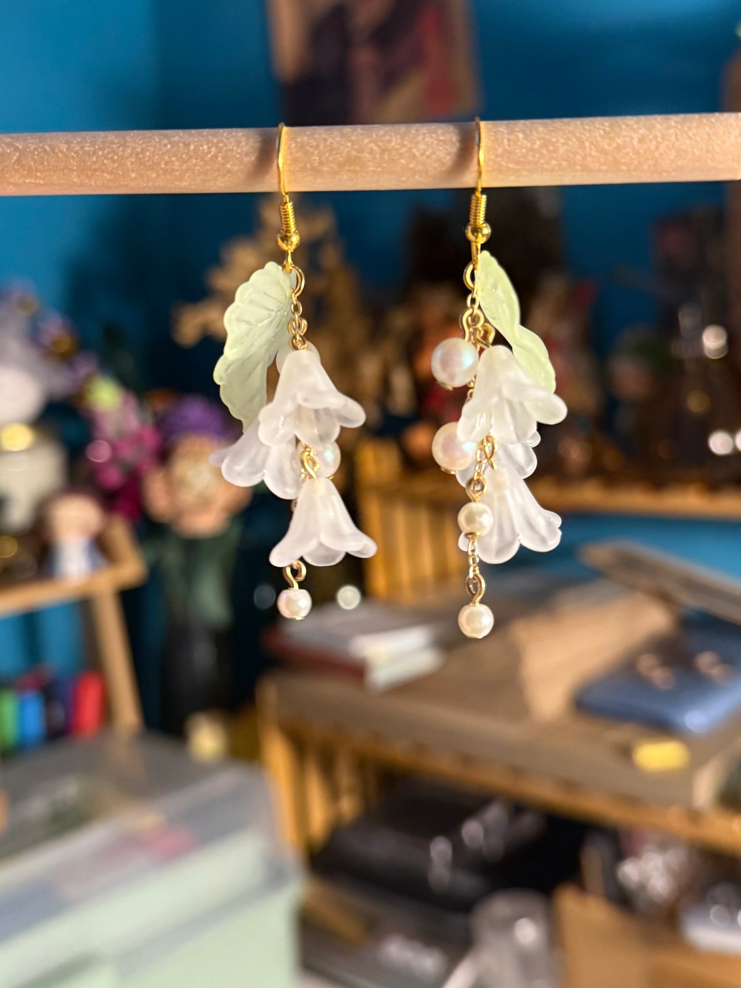 lily of the valley earrings