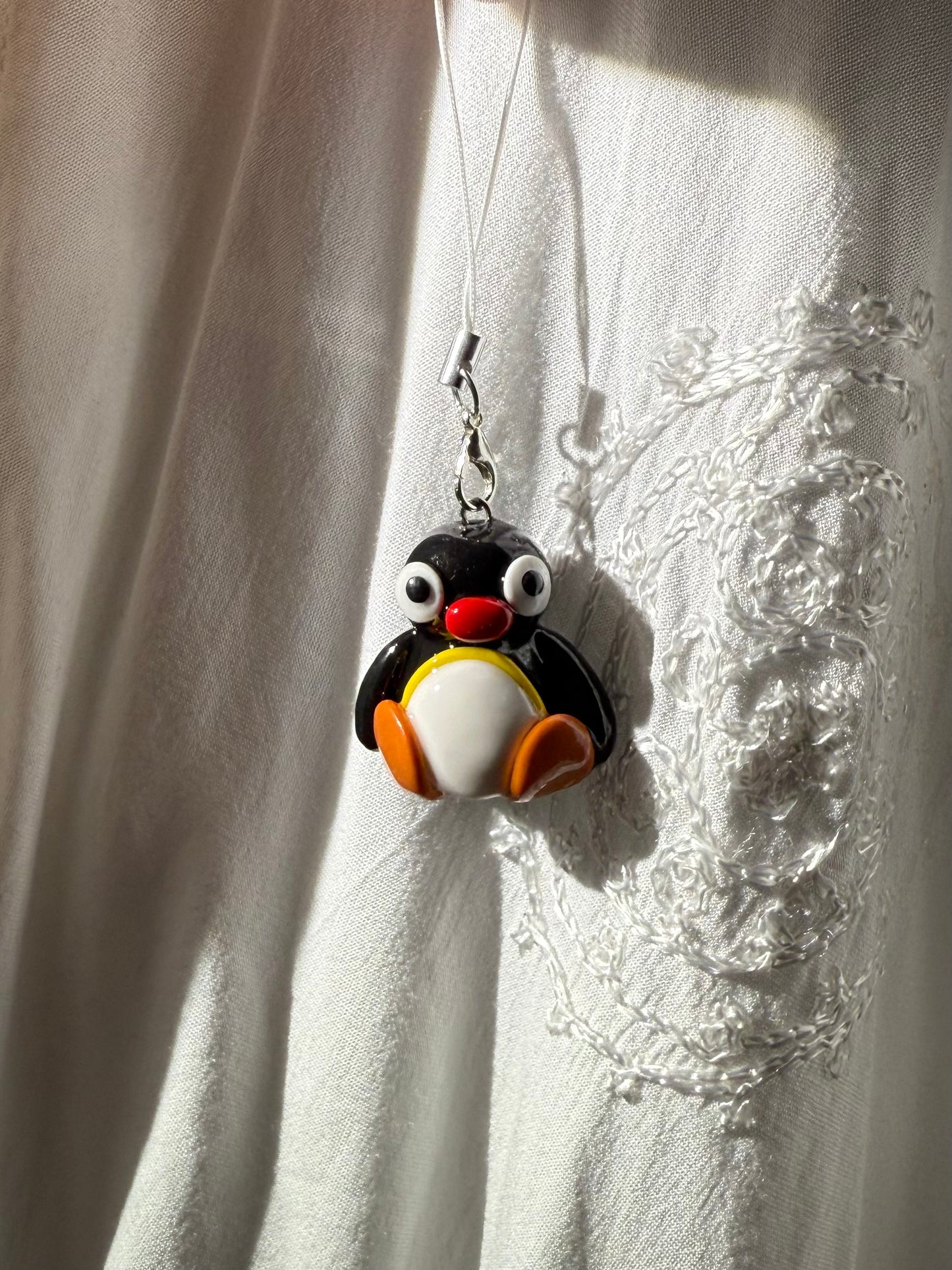 pingu phone charm