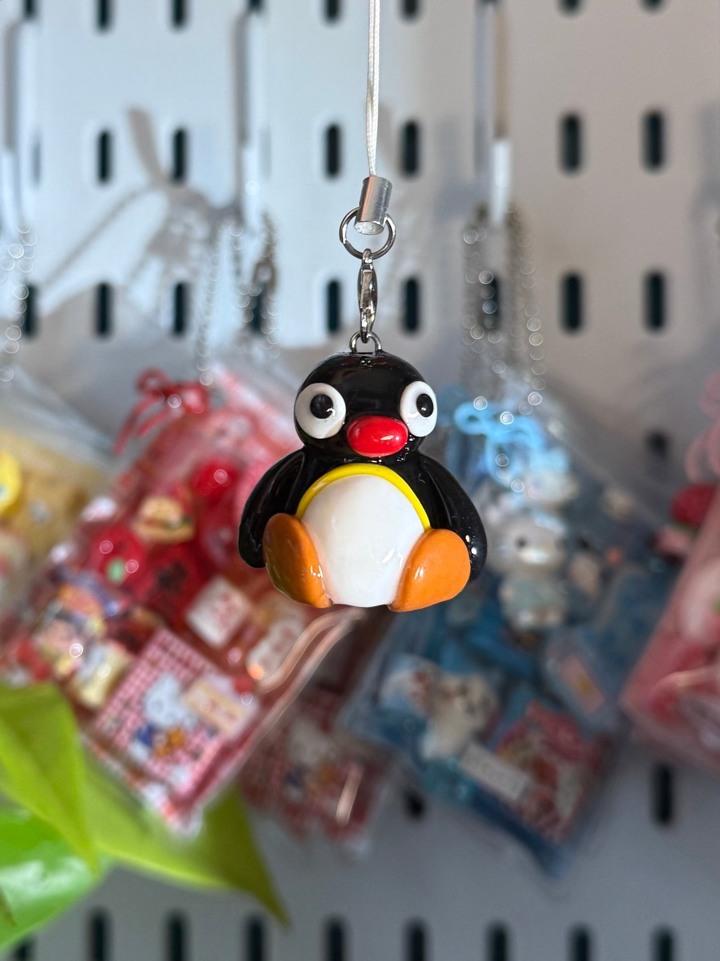 pingu phone charm