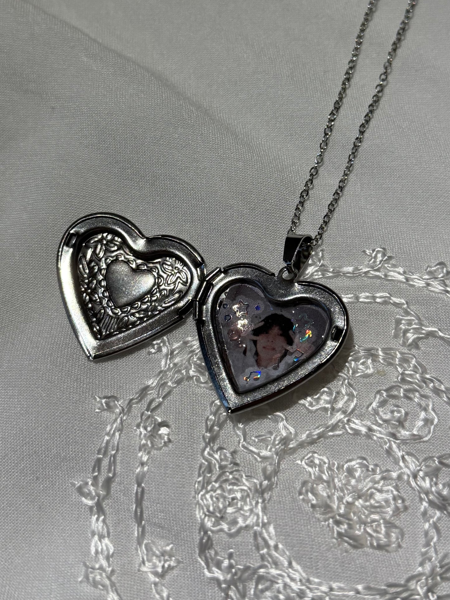 lyra locket necklace