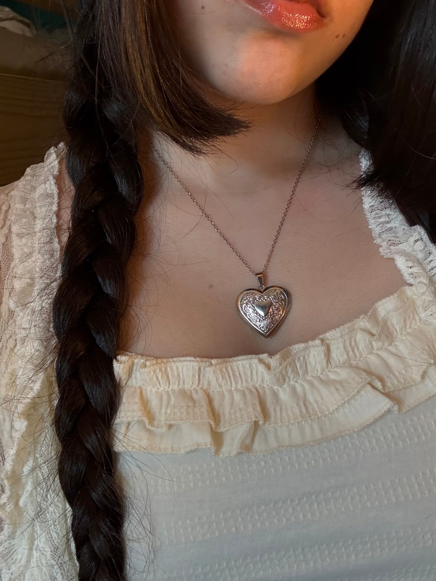lyra locket necklace