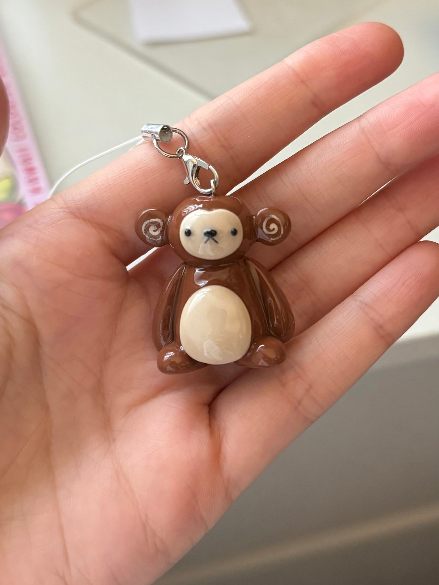 monkey phone charm