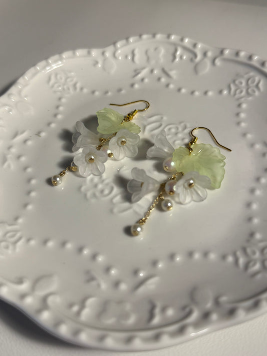 lily of the valley earrings